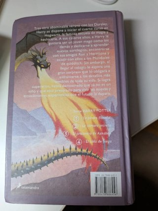 Harry Potter y el cáliz de fuego