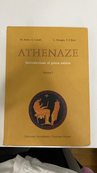 Libro de griego.