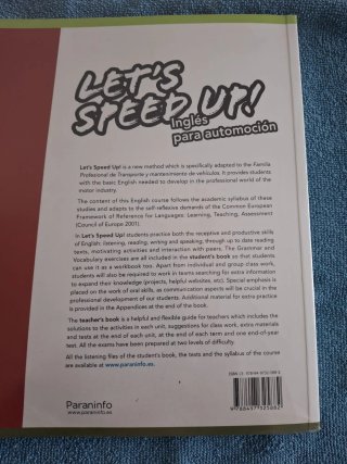 Let's speed Up Inglés para automoción Paraninfo