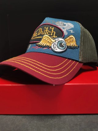 Gorra Von Dutch Azul y Roja Talla única