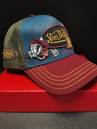 Gorra Von Dutch Azul y Roja Talla única