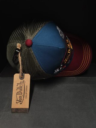 Gorra Von Dutch Azul y Roja Talla única