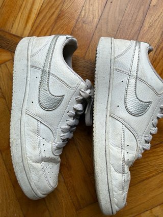 Nike Air Force 1 Bianche e argento