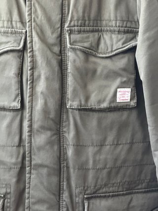 Parka Jack & Jones verde militar - Talla S