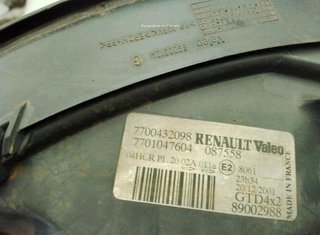 23784147 260600499r faro renault scenic i limusina