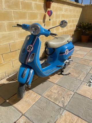 Vespa LX 50cc Azul