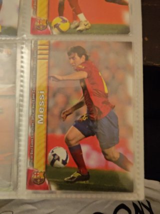 Pack cromos Messi 2009-2011