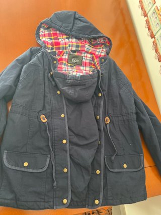 Chaqueta premamá y de porteo BPC azul