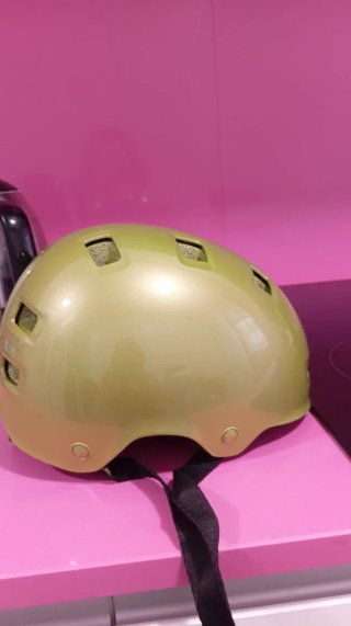 Casco bici infantil verde