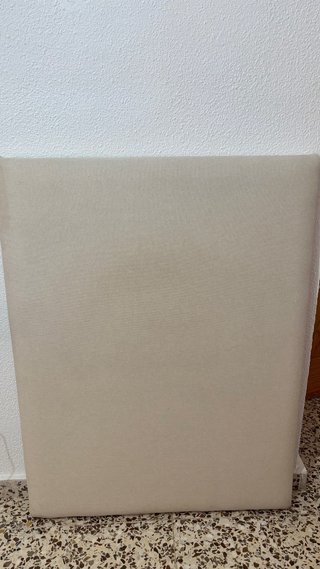 Cabecero de cama color beige