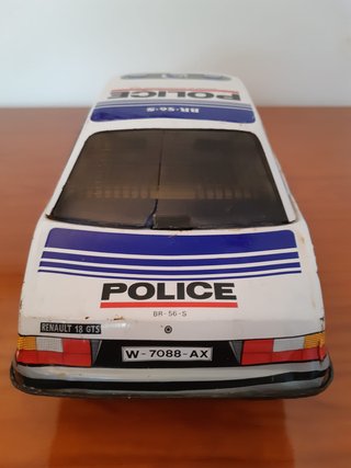 Coche Policía Renault 18 Payá Vintage