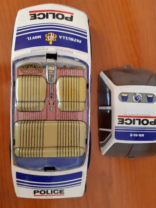 Coche Policía Renault 18 Payá Vintage
