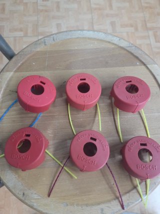 6 Carretes Nylon Repuesto Bosch