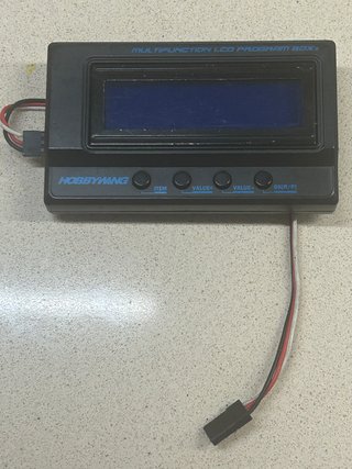 Tarjeta Programadora Hobbywing LCD