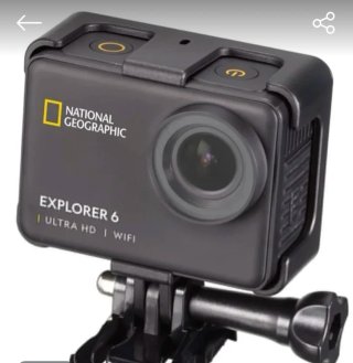 Cámara de acción National Geographic Explorer 6