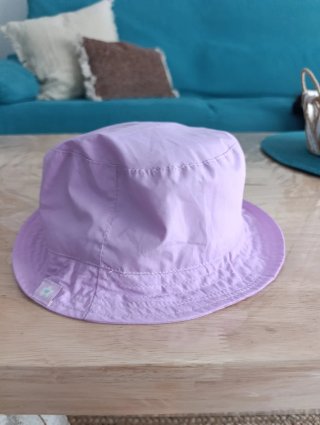 Sombrero pescador niña morado