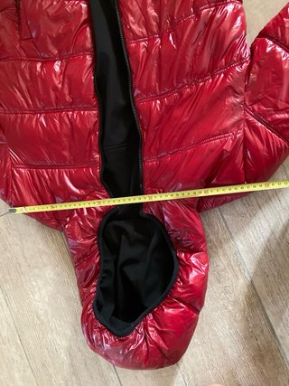 Piumino Refrigue Rosso Lucido