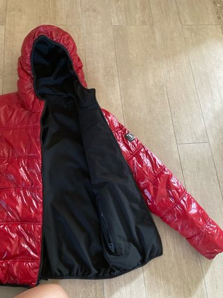 Piumino Refrigue Rosso Lucido