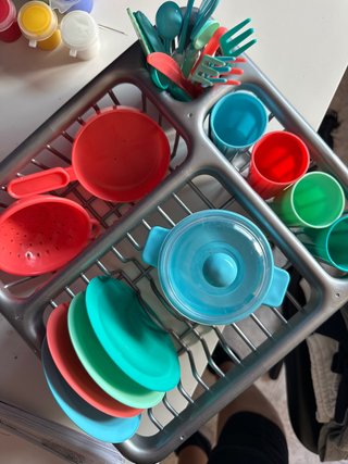 Juego de utensilios de cocina para niños