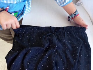 Pantalón ancho niña talla 10