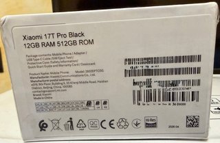 Xiaomi 17t Pro 12GB RAM 512GB