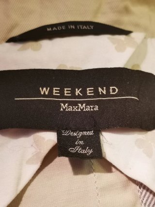 Giacca Blazer Max Mara Beige Autentica