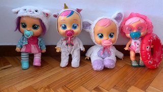 Lote 4 Bebés Llorones *10 cada uno*
