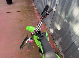 Pit Bike Malcor Verde y Rosa Pit bike Malcor 2023