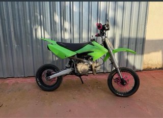 Pit Bike Malcor Verde y Rosa Pit bike Malcor 2023