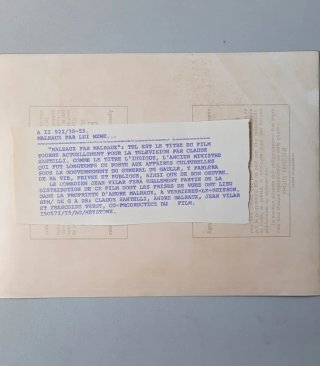 7 Fotos Vintage André Malraux