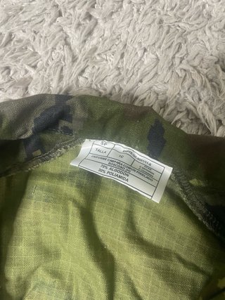 Camisa militar talla S
