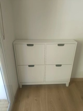 Zapatero Blanco Ikea totalmente Nuevo