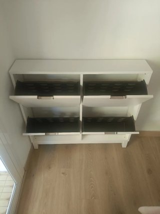 Zapatero Blanco Ikea totalmente Nuevo