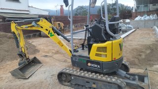 Retroexcavadora Wacker Neuson EZ17E Eléctrica