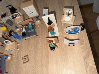 Muñecos de casa de muñecas