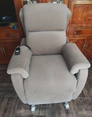 Sillón eléctrico reclinable tela