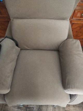 Sillón eléctrico reclinable tela