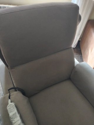 Sillón eléctrico reclinable tela