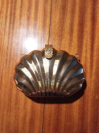 Lote 4 bolsos de fiesta dorados