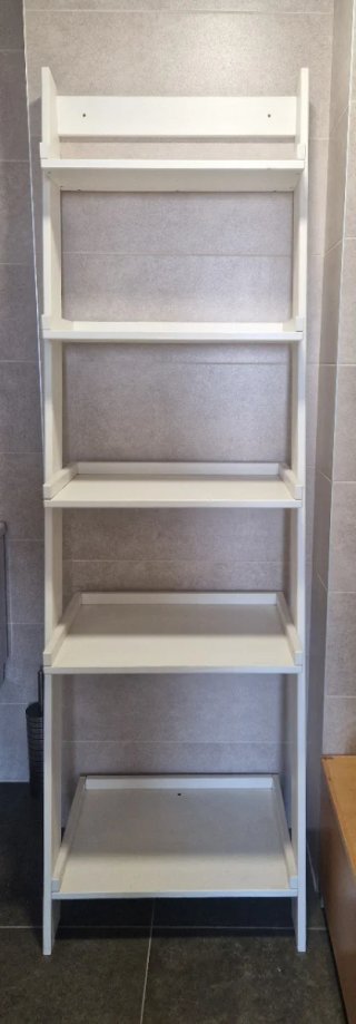 Estantería Escalera Blanca