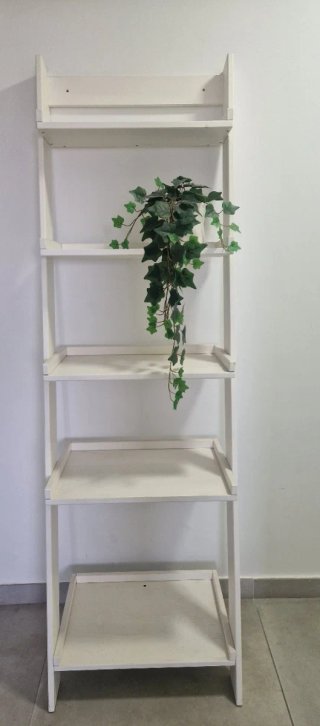 Estantería Escalera Blanca