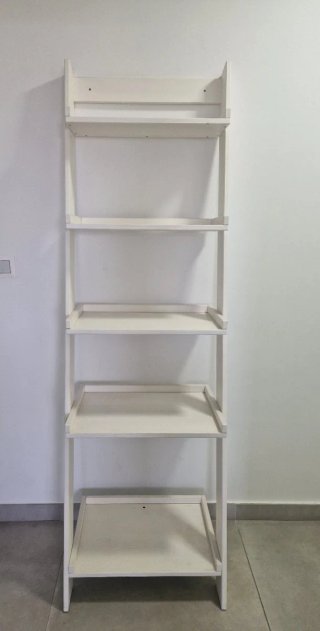Estantería Escalera Blanca