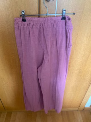 Pantalón lino talla L