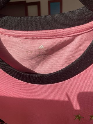 Camiseta Juventus Visitante 2016 Adidas Rosa