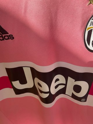 Camiseta Juventus Visitante 2016 Adidas Rosa