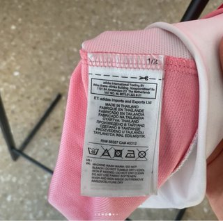 Camiseta Juventus Visitante 2016 Adidas Rosa