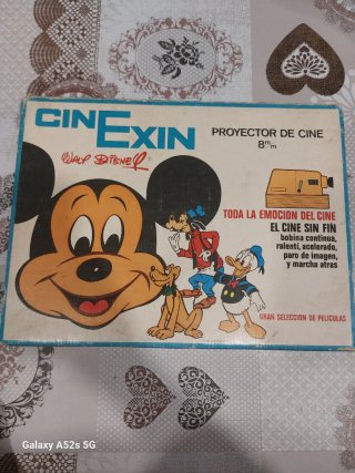 Proyector de Cine 8mm Cinexin Disney