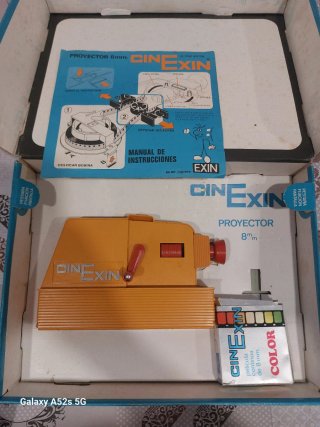 Proyector de Cine 8mm Cinexin Disney