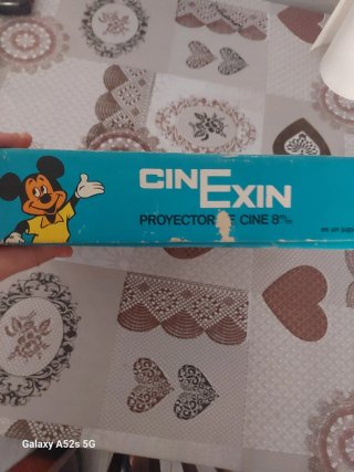 Proyector de Cine 8mm Cinexin Disney
