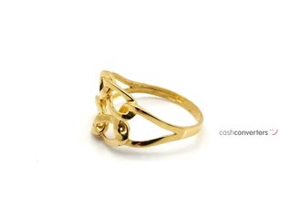 anillo oro 18k